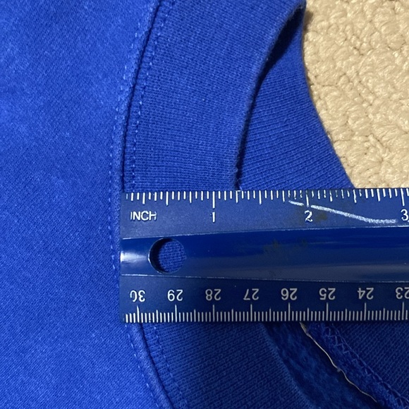 Royal Blue Vintage Crewneck Sweater - Picture 2 of 4